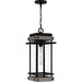 Quoizel - SAD1909MBK - One Light Outdoor Hanging Lantern - Strader - Matte Black