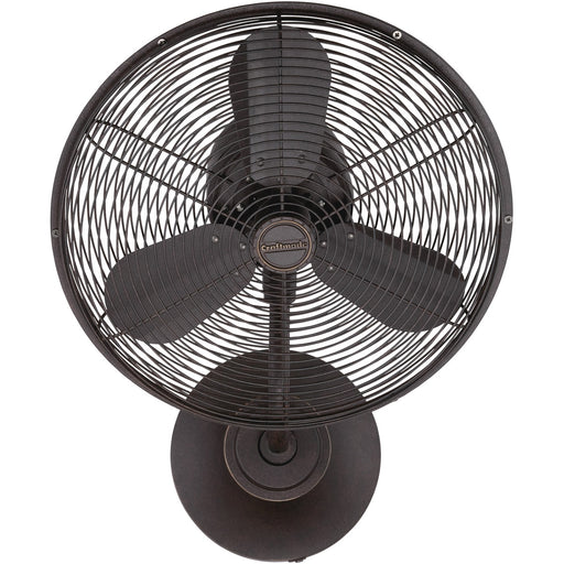 Craftmade - BW116AG3-HW - Wall Mount Fan - Bellows I Hard-wired Indoor/Outdoor - Aged Bronze Textured