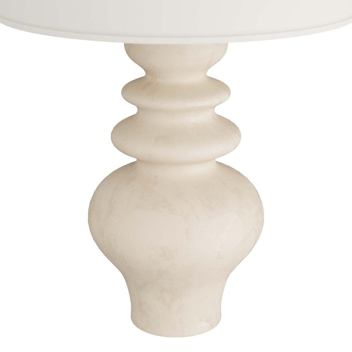 Arteriors - PTE06-SH013 - One Light Table Lamp - Worland - Matte Ivory