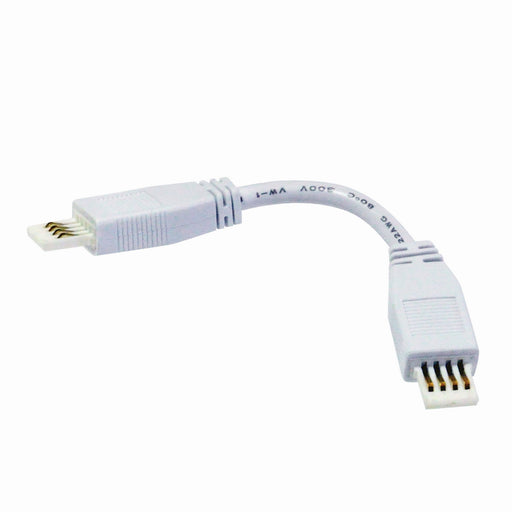 Nora Lighting - NAL-806W - 6`` Flex Sbc Interconnection Cable For Lightbar Silk - Silk Accessories/Drivers - White