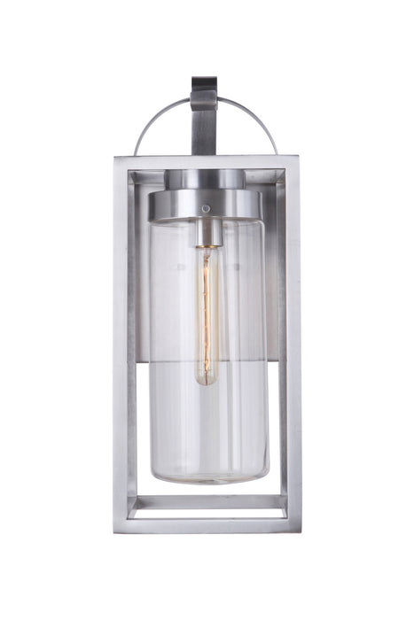 Craftmade - ZA4824-SA - One Light Outdoor Lantern - Neo - Satin Aluminum