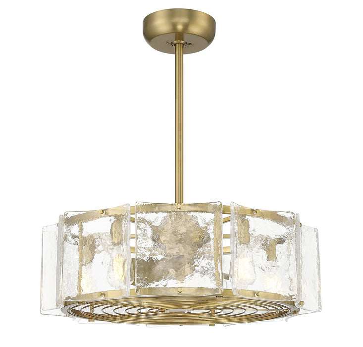 Savoy House - 27-FD-8201-322 - LED Fan D'Lier - Genry - Warm Brass