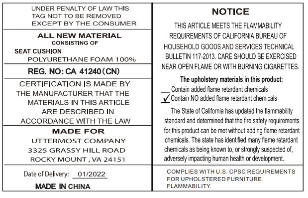 Klismos Accent Chairs, Set Of 2 Naturally-Furniture-Uttermost-Lighting Design Store