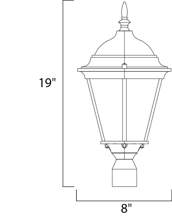 Westlake Outdoor Pole/Post Lantern-Exterior-Maxim-Lighting Design Store
