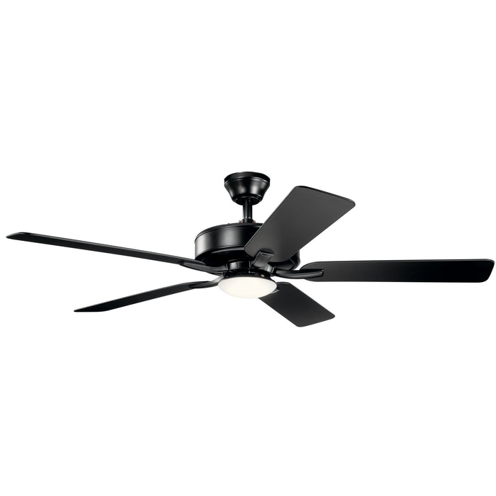 Kichler - 330019SBK - 52 Inch Ceiling Fan - Basics Pro Designer - Satin Black