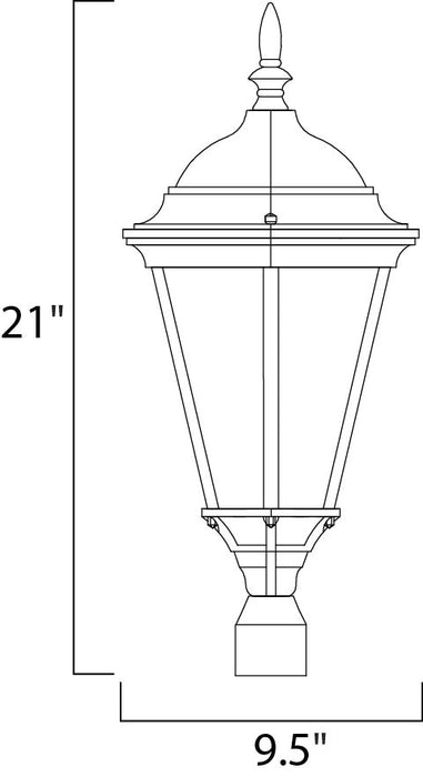 Westlake Outdoor Pole/Post Lantern-Exterior-Maxim-Lighting Design Store