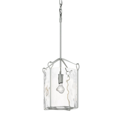 Bow One Light Mini Pendant Vintage Platinum