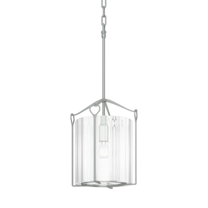 Hubbardton Forge - 104060-SKT-82-ZM0137 - One Light Mini Pendant - Bow - Vintage Platinum