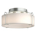 Hubbardton Forge - 121145-SKT-82-GG0216 - Four Light Semi-Flush Mount - Bow - Vintage Platinum