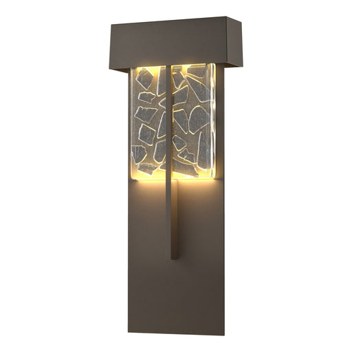 Shard LED Outdoor Wall Sconce Coastal Dark Smoke