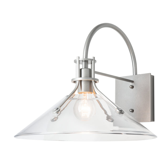 Hubbardton Forge - 302714-SKT-78-ZM0686 - One Light Outdoor Wall Sconce - Henry - Coastal Burnished Steel