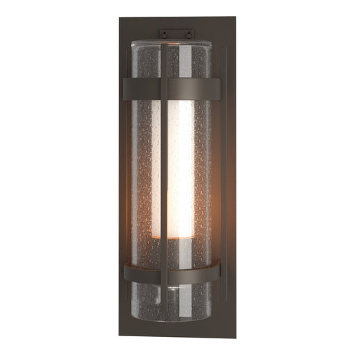 Torch One Light Outdoor Wall Sconce Coastal Dark Smoke