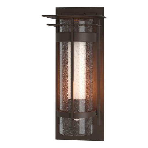 Torch One Light Outdoor Wall Sconce Coastal Bronze