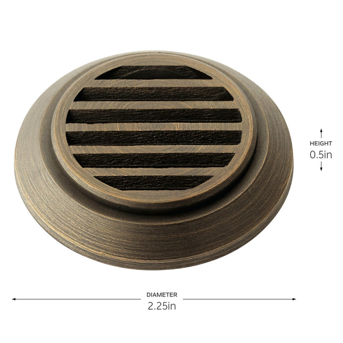 Kichler - 16146CBR - Mini All-Purpose Louver - Landscape Led - Centennial Brass