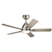 Kichler - 330090BSS - 44 Inch Ceiling Fan - Arvada - Brushed Stainless Steel