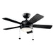 Kichler - 330171SBK - 42 Inch Ceiling Fan - Starkk - Satin Black