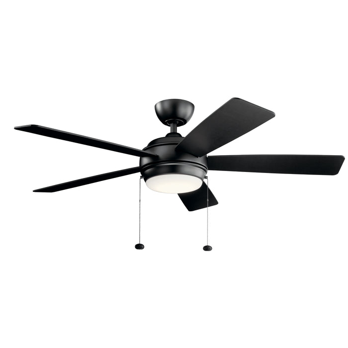 Kichler - 330174SBK - 52 Inch Ceiling Fan - Starkk - Satin Black
