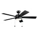 Kichler - 330174SBK - 52 Inch Ceiling Fan - Starkk - Satin Black