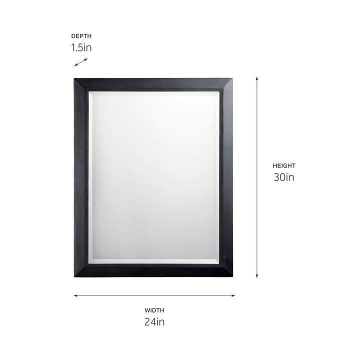 Kichler - 41011BK - Mirror - Black