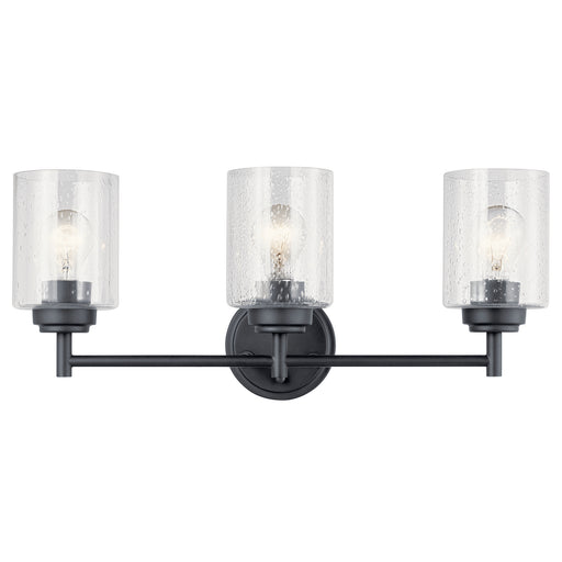 Kichler - 45886BK - Three Light Bath - Winslow - Black