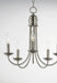 Maxim - 10345SN - Five Light Chandelier - Logan - Satin Nickel
