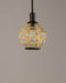 Maxim - 11541BKBUB - One Light Mini Pendant - Heirloom - Black / Burnished Brass