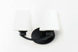 Maxim - 11832SWBK - Two Light Bath Vanity - Shelter - Black
