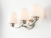 Maxim - 11833SWSN - Three Light Bath Vanity - Shelter - Satin Nickel