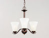 Maxim - 12073FTOI - Three Light Chandelier - Vital - Oil Rubbed Bronze