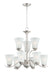 Maxim - 12076FTSN - Nine Light Chandelier - Vital - Satin Nickel