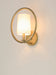 Maxim - 25291OFNAB - One Light Semi-Flush Mount - Meridian - Natural Aged Brass