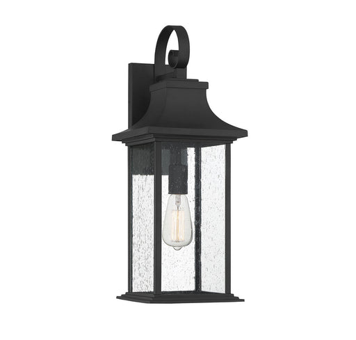 Hancock One Light Wall Sconce Matte Black