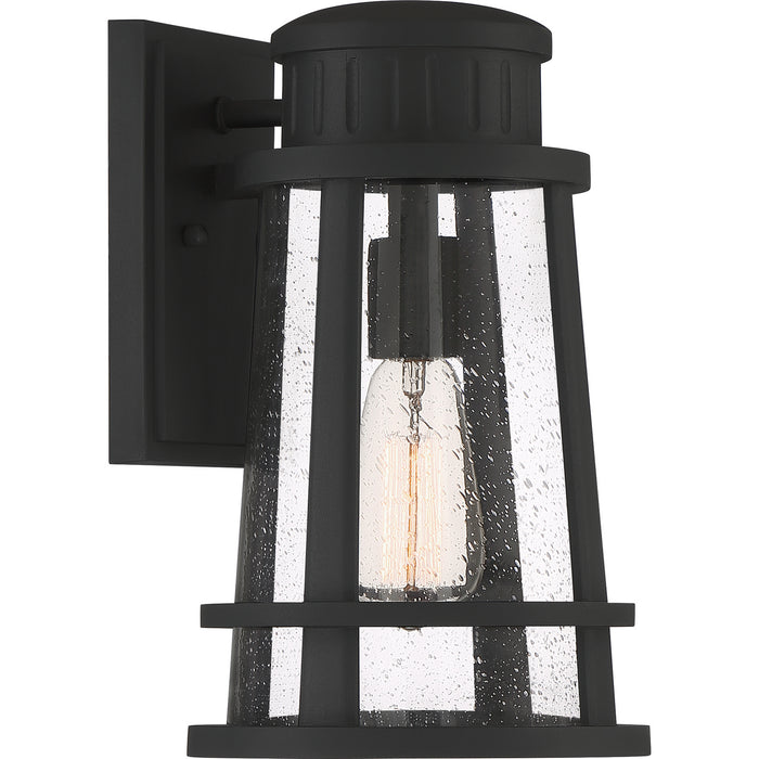Quoizel - DNM8408EK - One Light Outdoor Lantern - Dunham - Earth Black