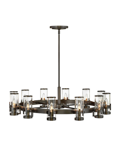 Reeve LED Chandelier Black Oxide