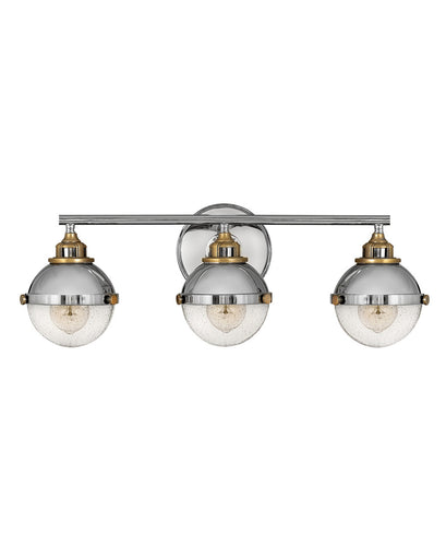 Fletcher LED Bath Polished Nickel