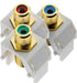 Legrand - ACRGBRCAFW1 - Component Video Rca To F Kit - Adorne - White