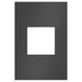 Legrand - AWC1G2SBL4 - Wall Plate - Adorne - Satin Black