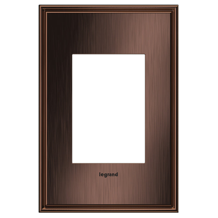 Legrand - AWC1G3MAC4 - Wall Plate - Adorne - Matte Antique Copper