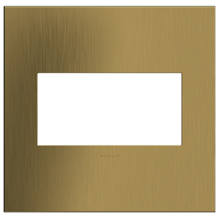 Legrand - AWC2GBSB4 - Wall Plate - Adorne - Brushed Satin Brass