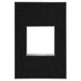 Legrand - AWM1G2BLS4 - Gang Wall Plate - Adorne - Black Stainless