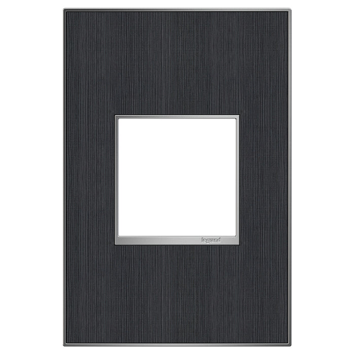 Legrand - AWM1G2RG4 - Gang Wall Plate - Adorne - Rustic Grey