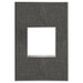 Legrand - AWM1G2SL4 - Gang Wall Plate - Adorne - Slate Linen