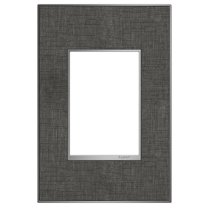 Legrand - AWM1G3SL4 - Gang Wall Plate - Adorne - Slate Linen