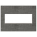 Legrand - AWM3GSL4 - Gang Wall Plate - Adorne - Slate Linen