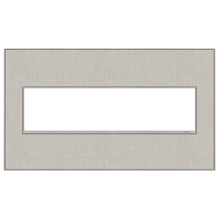 Legrand - AWM4GTL4 - Gang Wall Plate - Adorne - True Linen