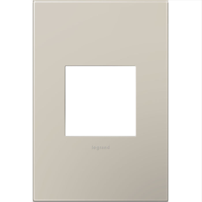 Legrand - AWP1G2GG4 - Gang Wall Plate - Adorne - Greige