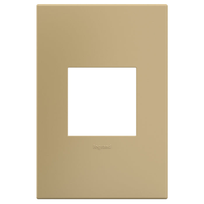 Legrand - AWP1G2GS4 - Gang Wall Plate - Adorne - Golden Sands