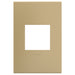 Legrand - AWP1G2GS4 - Gang Wall Plate - Adorne - Golden Sands