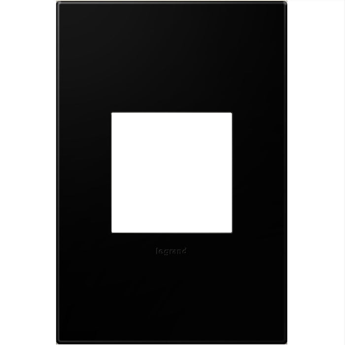 Legrand - AWP1G2NK4 - Gang Wall Plate - Adorne - Black Ink