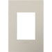 Legrand - AWP1G3GG4 - Gang Wall Plate - Adorne - Greige